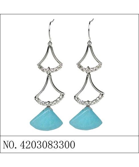 Earrings Blue