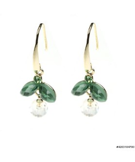 Earrings Green