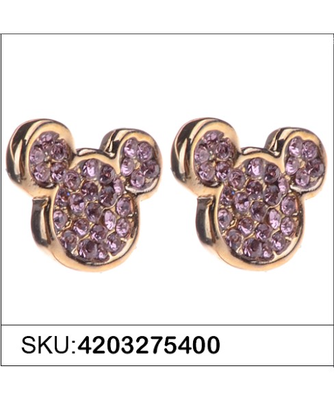 Earrings Purple