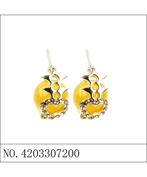 Earrings Yellow