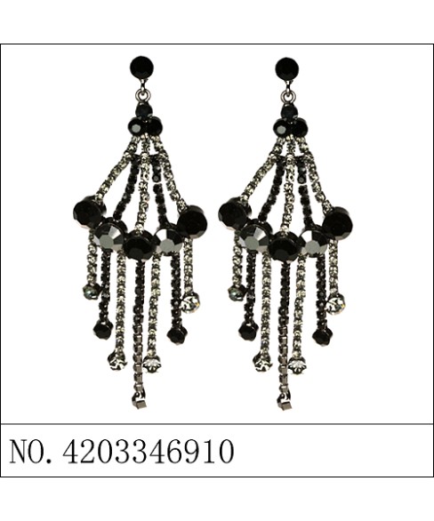 Earrings Black