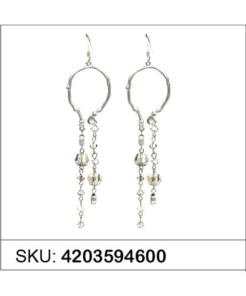 Earrings Brown