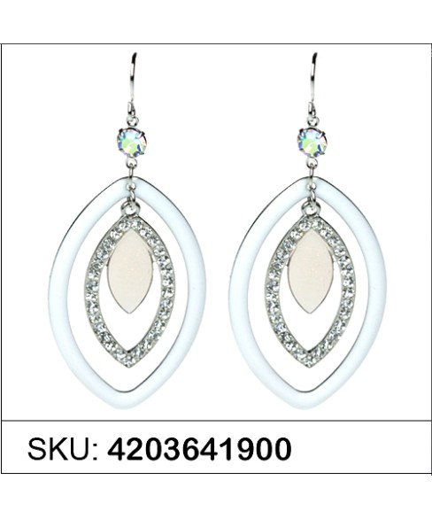 Earrings White