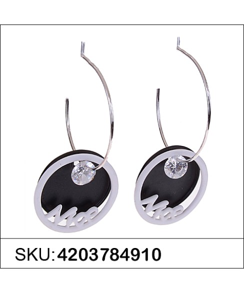 Earrings Black