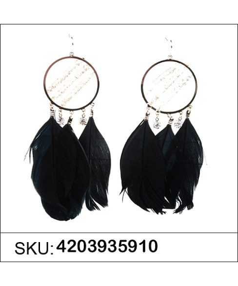 Earrings Brown