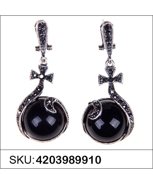 Earrings Black