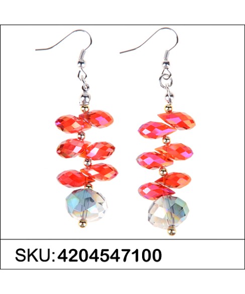 Earrings Red