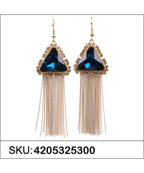 Earrings Blue