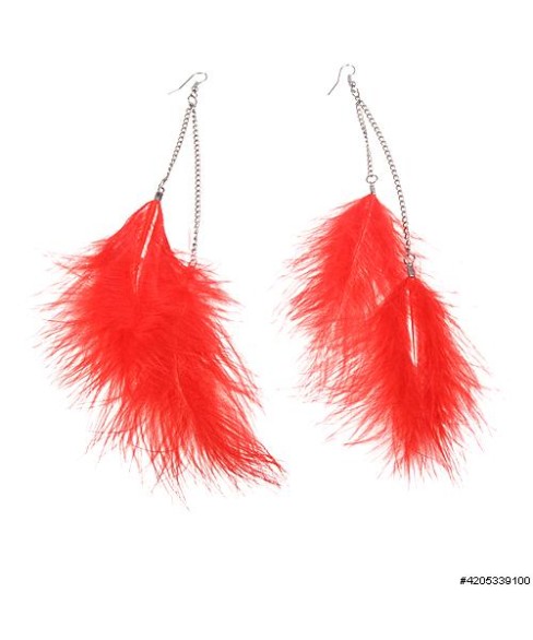 Earrings Orange