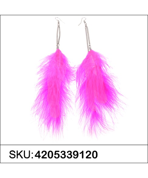 Earrings Purple