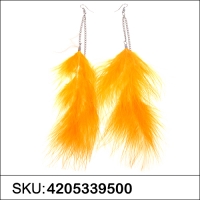 Earrings Orange