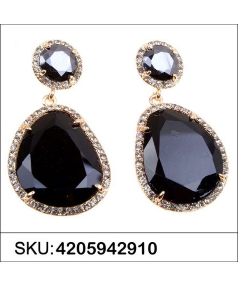 Earrings Black