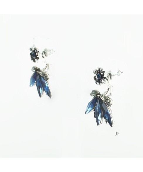 Earrings Blue