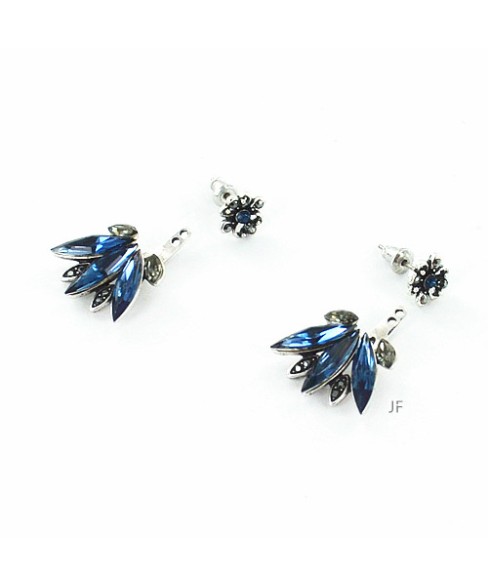 Earrings Blue