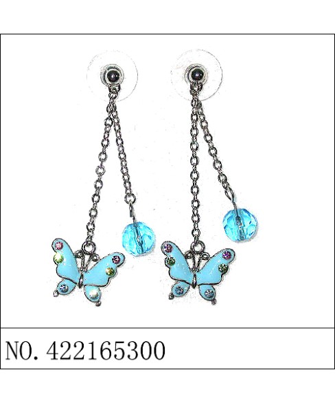 Earrings Blue