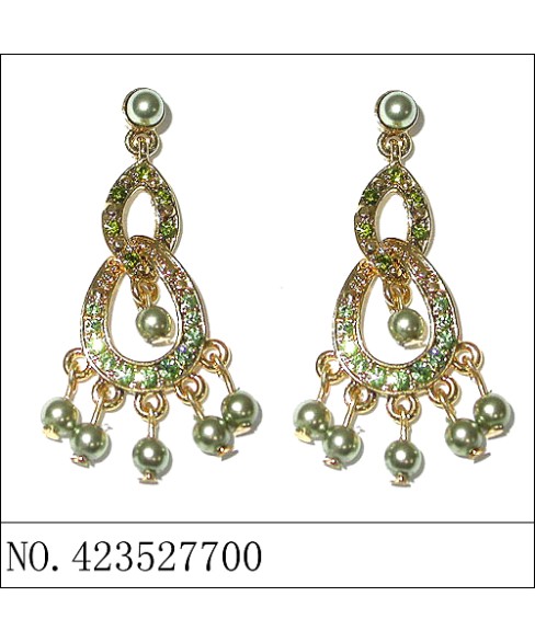 Earrings Green
