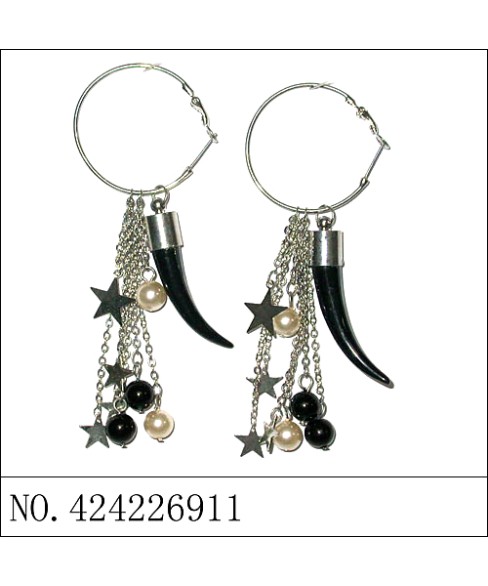 Earrings Black