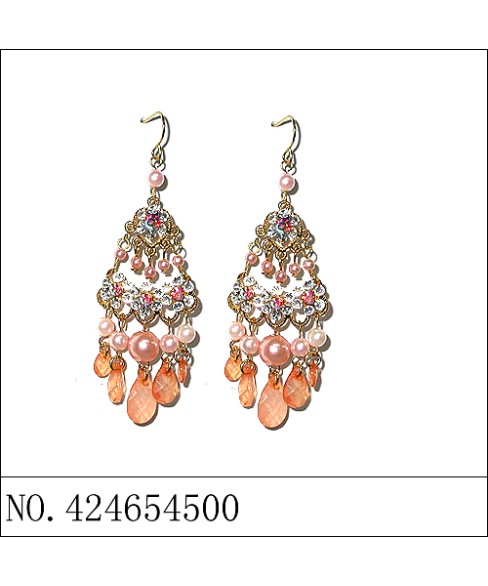 Earrings Orange