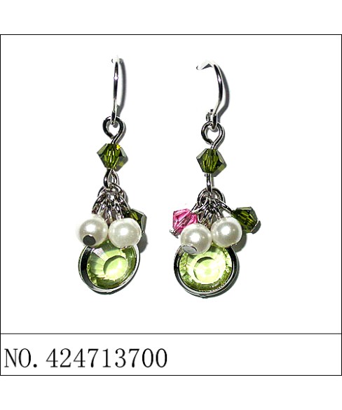 Earrings Green