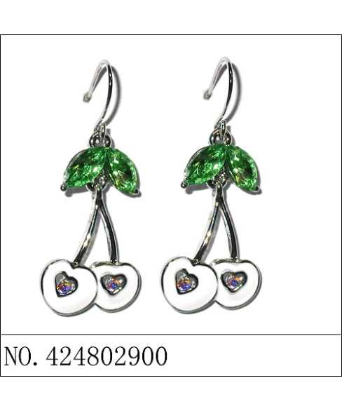 Earrings Green