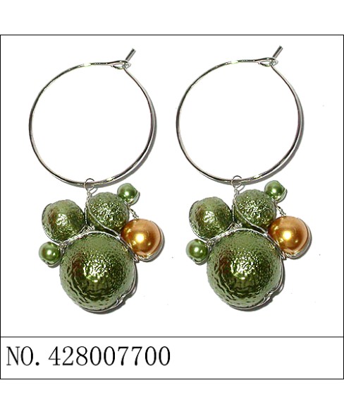 Earrings Green