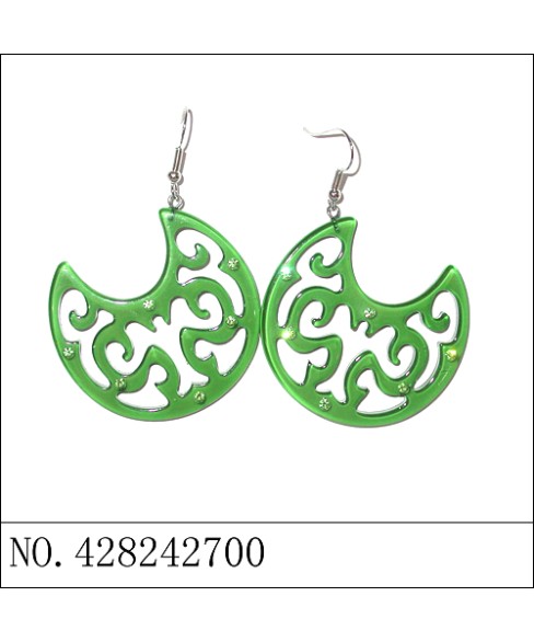 Earrings Green