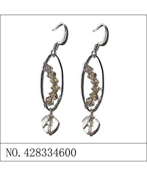 Earrings Brown