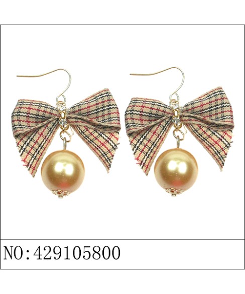 Earrings Brown