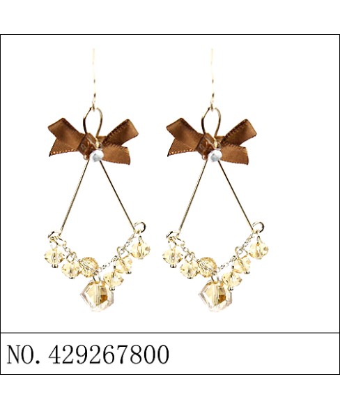 Earrings Brown