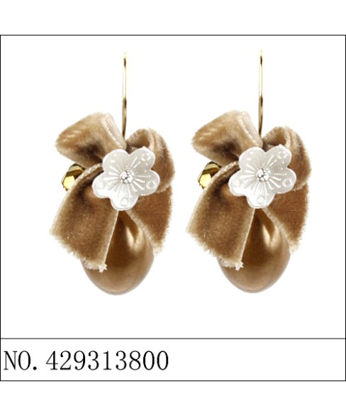 Earrings Brown