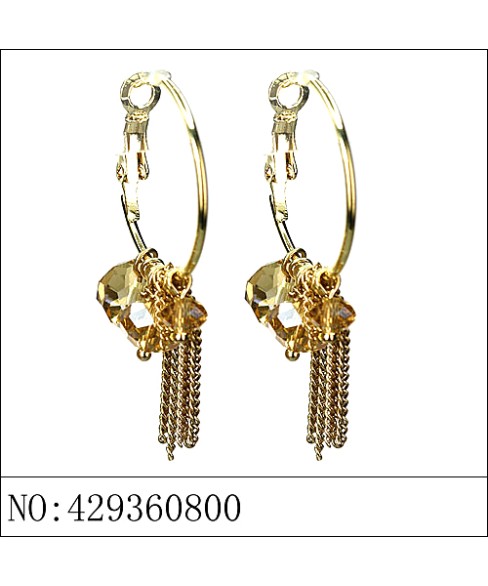 Earrings Brown