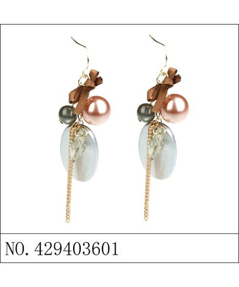 Earrings Brown