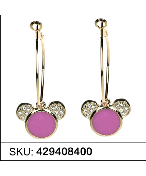 Earrings Purple