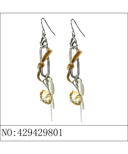 Earrings Brown