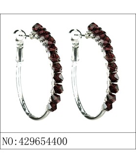 Earrings Purple