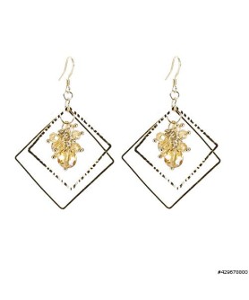 Earrings Brown