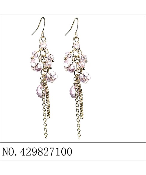 Earrings Purple