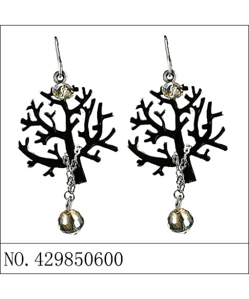 Earrings Brown