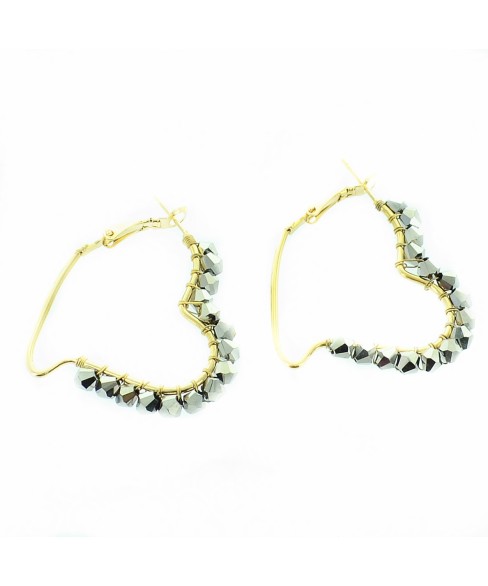 Earrings Gray
