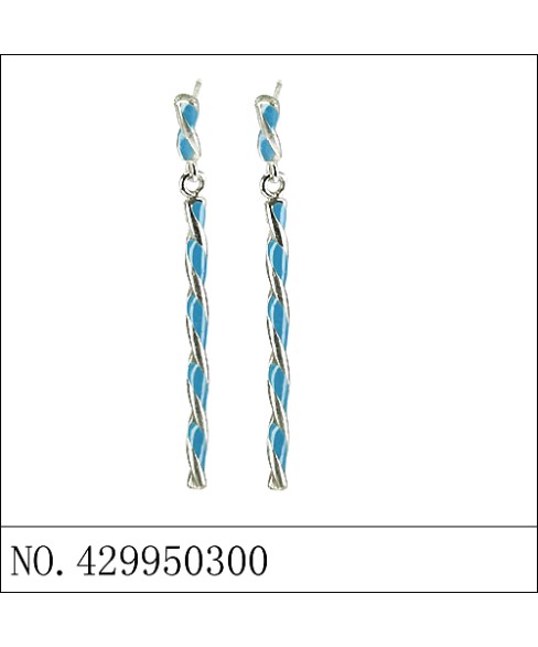 Earrings Blue