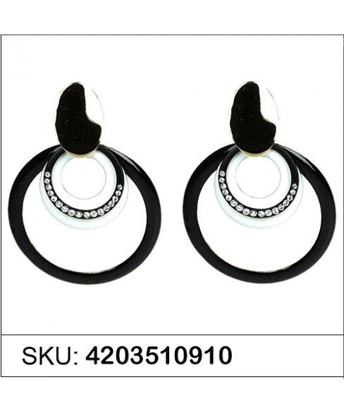 Earrings Black