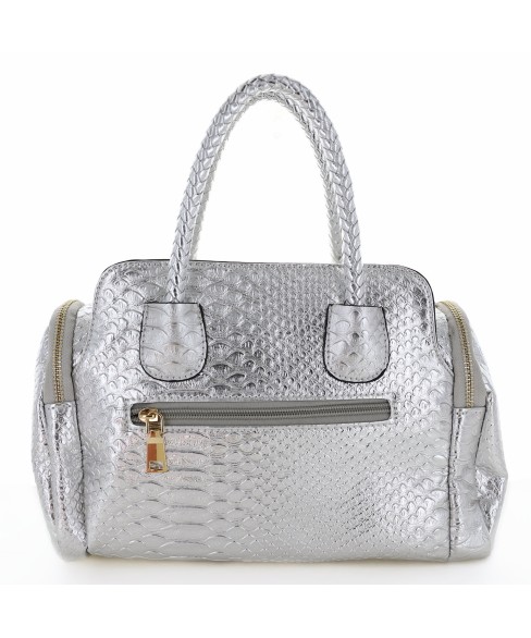 Metallic Crystal Rhinestone Studded Purse Bag