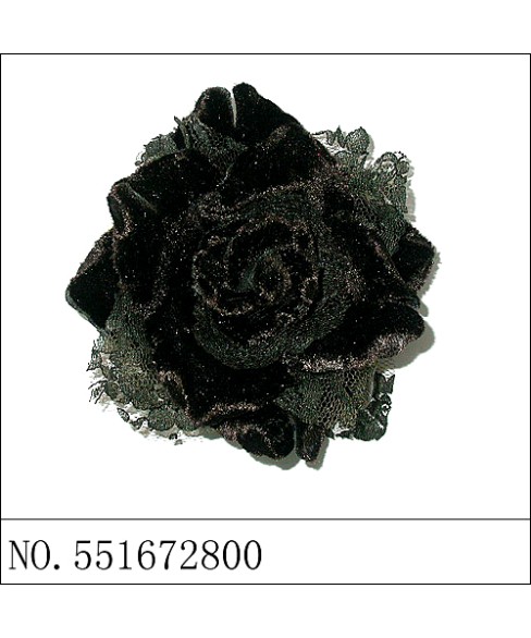 Brooch Black