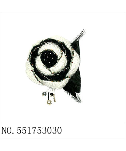 Brooch Black