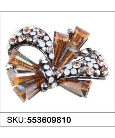 Brooch Brown