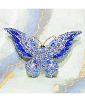 Butterfly Crystal Brooch