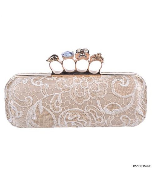 Evening Bag White