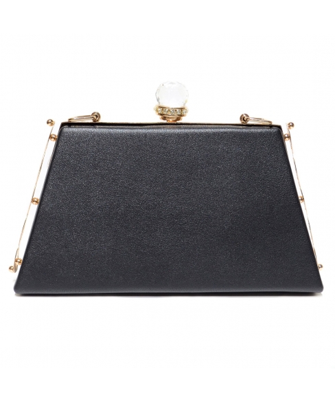 Vintage Inspired Relief Crystal Clutch