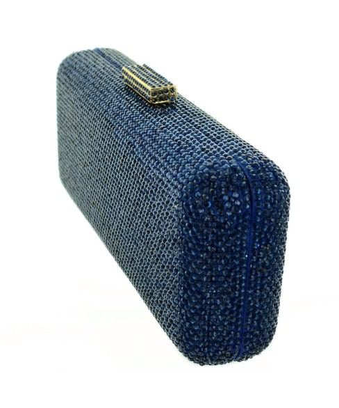 Crystal-Embellished Evening Clutch