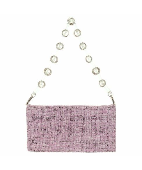 Glitter Metallic Envelope Clutch Bag